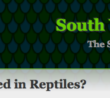 A snippet of the south west herps site
