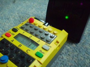 The IR Tower should light up green like this